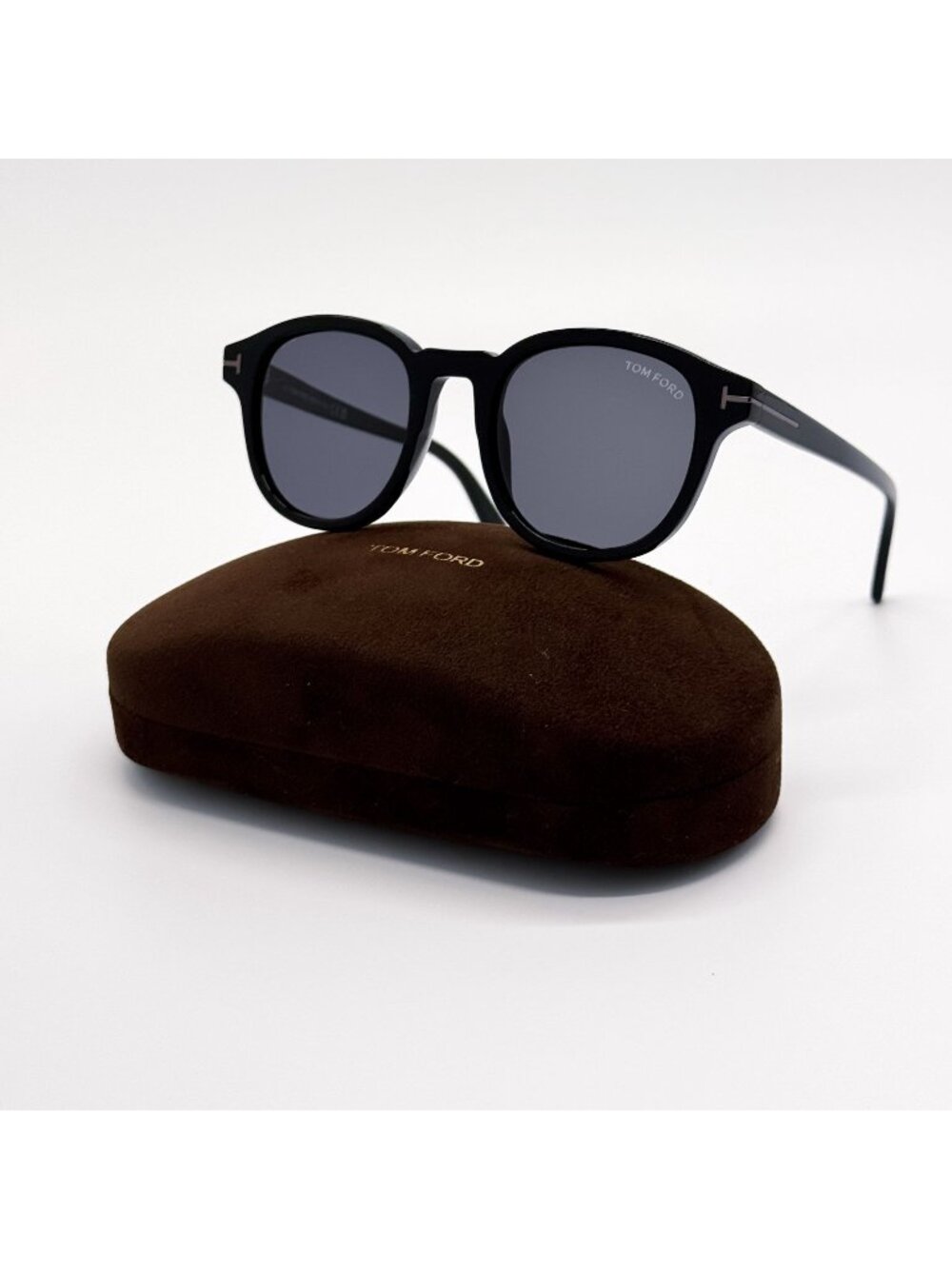 NEW TOM FORD SUNGLASSES TOM FORD JAMESON FT0752/S 01A BLACK GRAY MEN TF752/S 01A